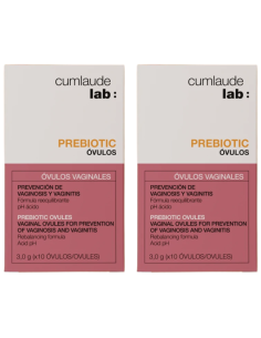 CUMLAUDE LAB: Duplo Prebiotic 2x10 Óvulos