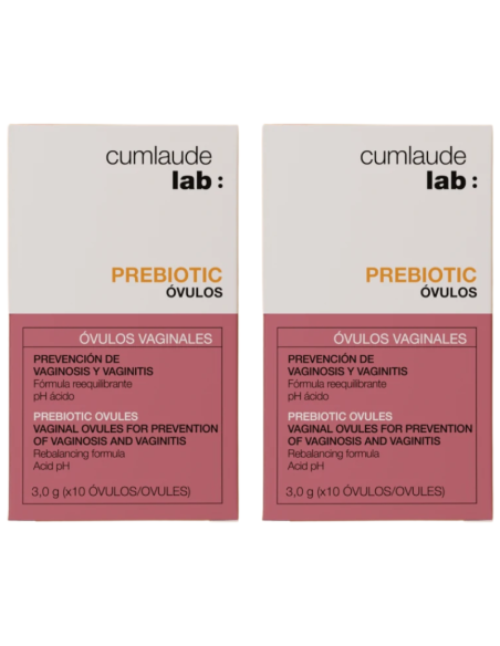 CUMLAUDE LAB: Duplo Prebiotic 2x10 Óvulos