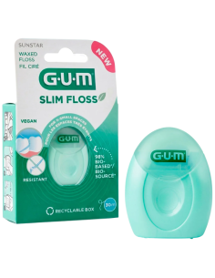GUM Slim Floss Hilo Dental Vegano 30 Metros 2