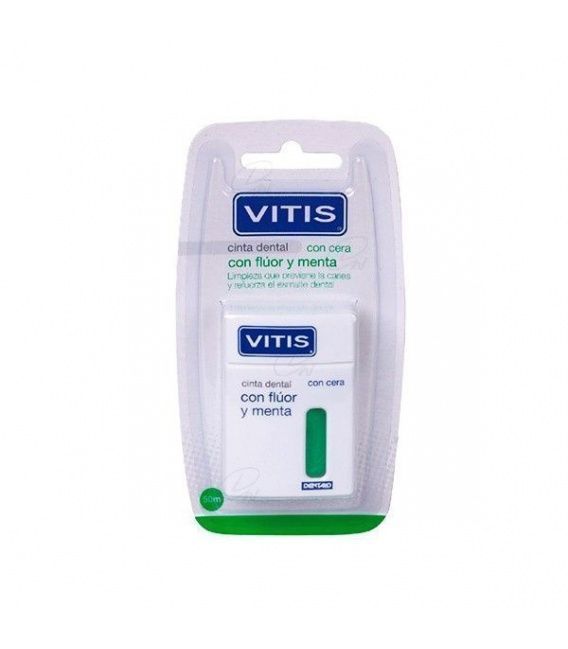 Vitis Cinta Dental Flúor Y Menta, 1 Unidad