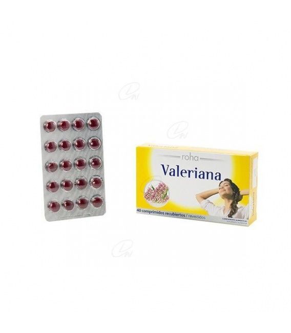 Roha Valeriana Comprimidos Recubiertos 40 Uds