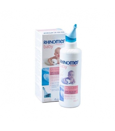 Rhinomer Baby Limpieza Nasal F- Extra Suave Estéril 1 Nebulizador 115 ml