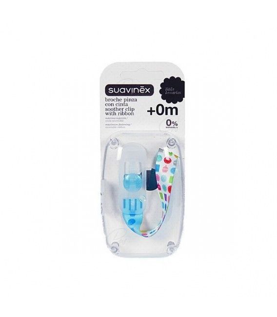 Broche De Pinza Suavinex Con Cinta
