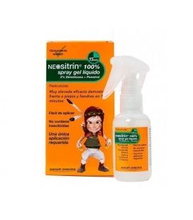 Neositrin 100 % Spray Antipiojos Gel Liquido 100 ml
