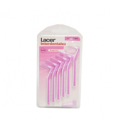 Lacer Cepillo Interdental Ultrafino Angular, 6 Unidades