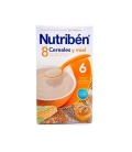 Papillas - Nutriben 8 Cereales Miel 300 Gr