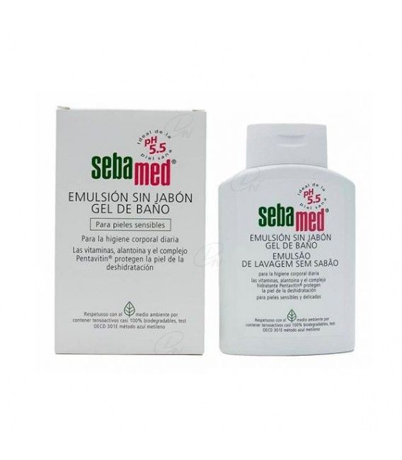 Sebamed Emulsion Sin Jabon Con Aceite De Oliva 200ml