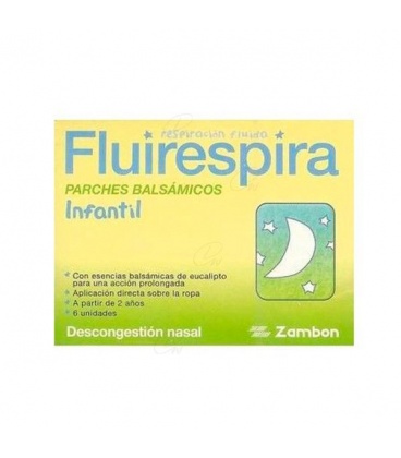 Fluirespira Balsamico Infantil 6 Parches