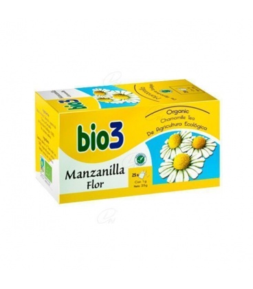 Bio3 Manzanilla Flor 1.5 G 25 Filtros