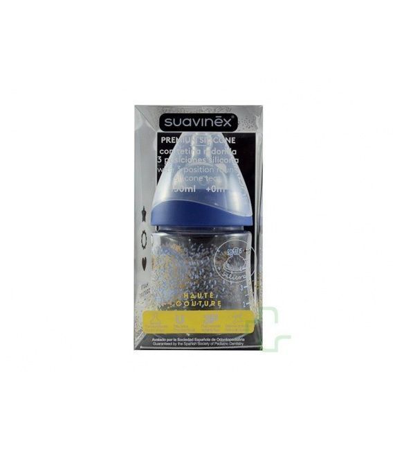BIBERON PP BOCA ANCHA T SILICONA SUAVINEX PREMIUM