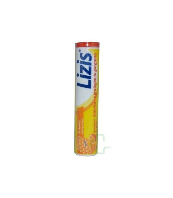 LIZIS CARAMELOS PROPOLIS MIEL Y LIMON 12U