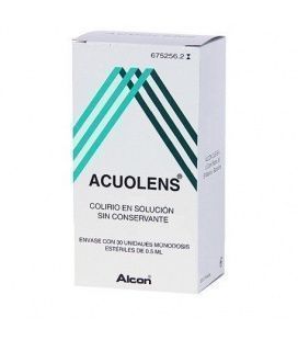 ACUOLENS 5.5/3 MG/ML COLIRIO 30 MONODOSIS SOLUCIÓN