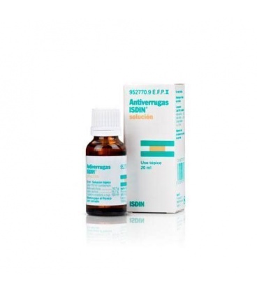 ANTIVERRUGAS ISDIN SOLUCION TOPICA 20 ML