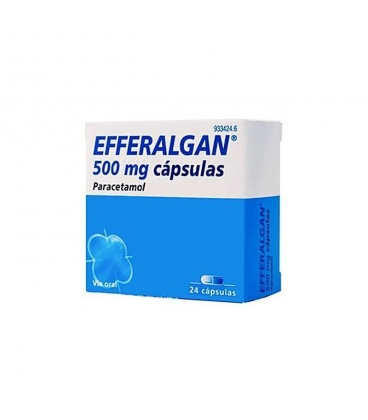 EFFERALGAN 500 MG 24 CAPSULAS