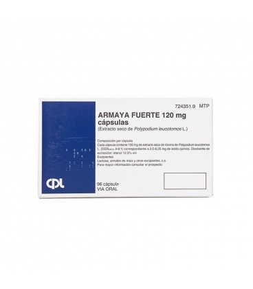 ARMAYA FUERTE 120 MG 96 CAPSULAS