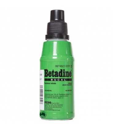 BETADINE BUCAL 10% SOLUCION TOPICA 125 ML