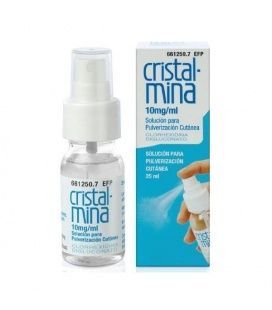 CRISTALMINA 10 MG/ML SOLUCION TOPICA PULVERIZADO