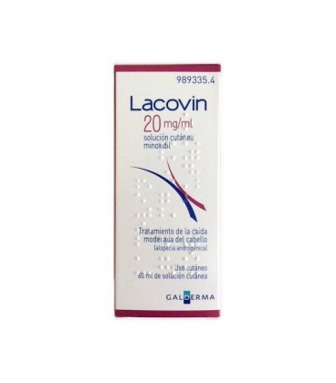 LACOVIN 20 MG/ML SOLUCION CUTANEA 1 FRASCO 60 ML