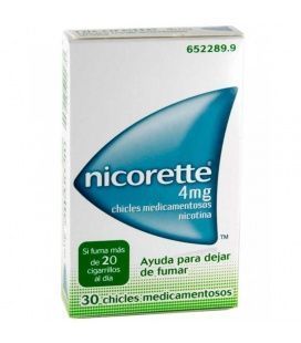 NICORETTE 4 MG 30 CHICLES