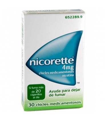 NICORETTE 4 MG 30 CHICLES