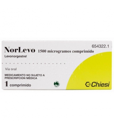 NORLEVO 1.5 MG 1 COMPRIMIDO