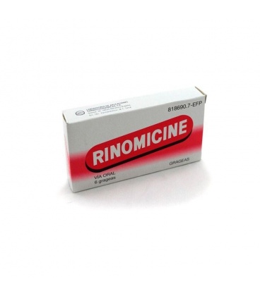 RINOMICINE GRAGEAS 6 GRAGEAS
