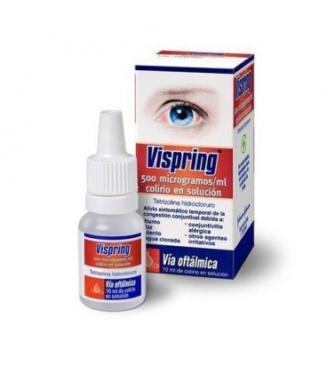 VISPRING 0.5 MG/ML COLIRIO 1 FRASCO SOLUCION 10