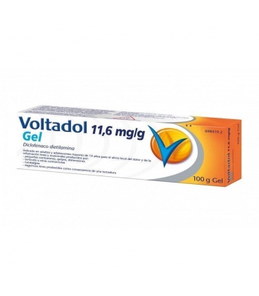 VOLTADOL 10 MG/G GEL TOPICO 100 G