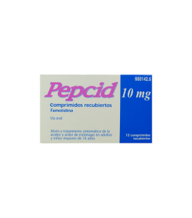 PEPCID 10 MG 12 COMPRIMIDOS RECUBIERTOS