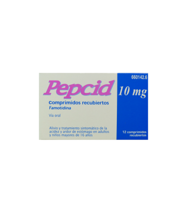 PEPCID 10 MG 12 COMPRIMIDOS RECUBIERTOS