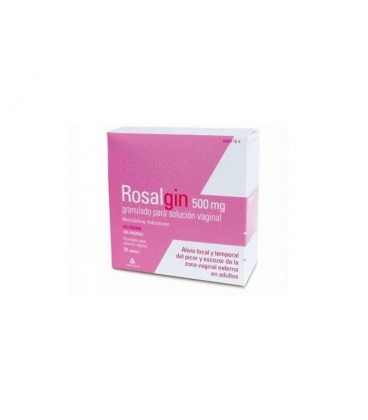 ROSALGIN 500 MG GRANULADO SOLUCION VAGINAL 20