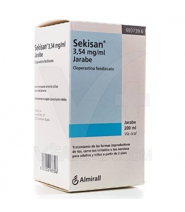 SEKISAN 3.54 MG/ML JARABE 200 ML