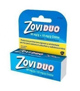 ZOVIDUO 50/10 MG/G CREMA TUBO 2G