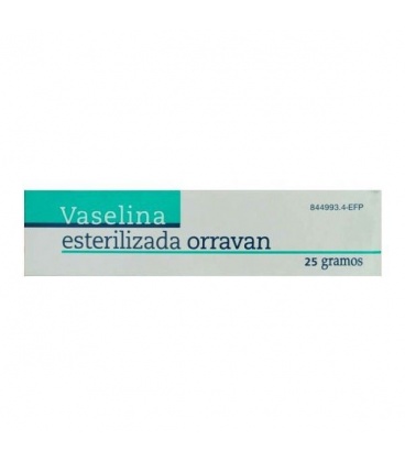 VASELINA ESTERILIZADA ORRAVAN POMADA 25G