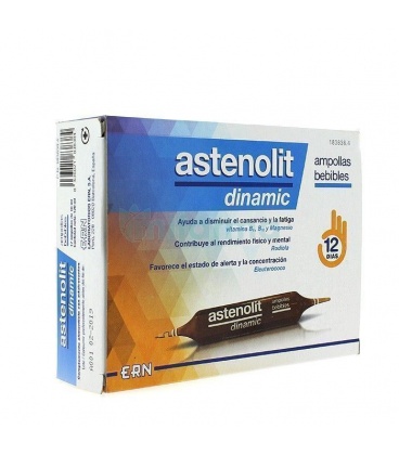 ASTENOLIT DINAMIC AMPOLLAS BEBIBLES 12 AMPOLLAS